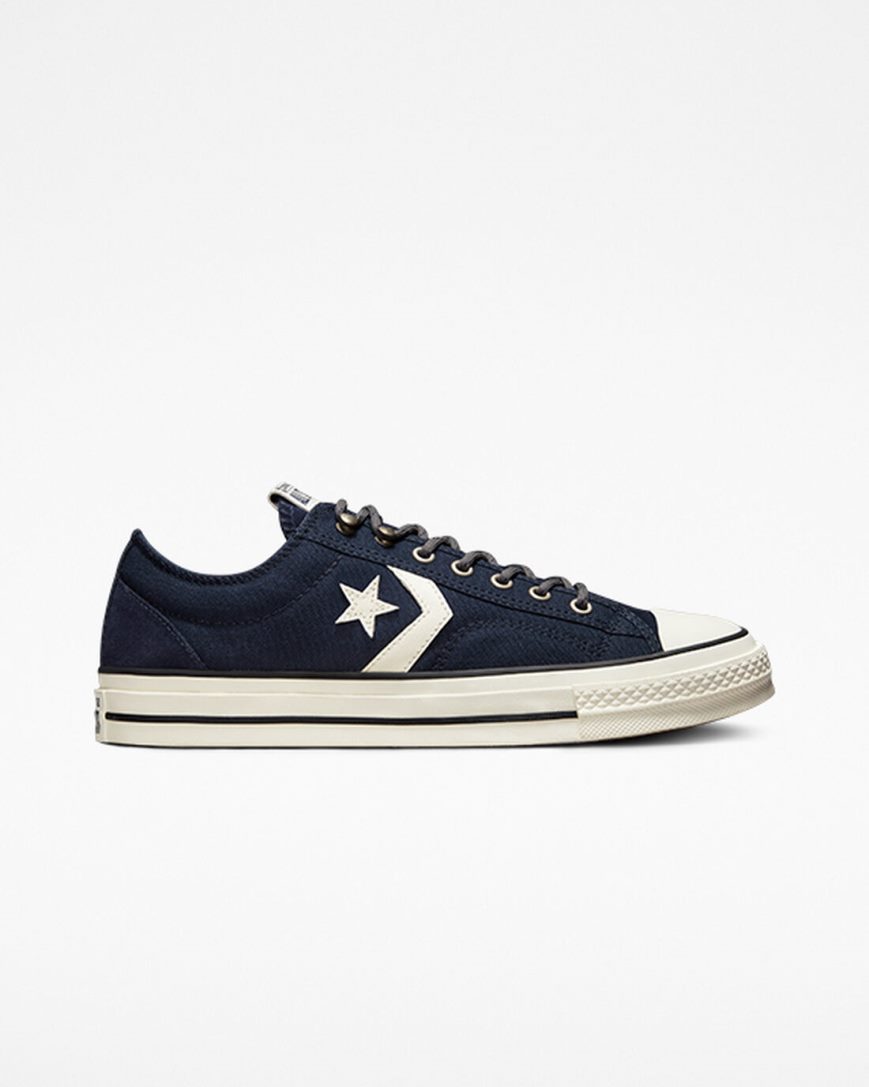 Tenisi Barbati Converse Star Player 76 Retro Hike Obsidienne Negrii | RO D13XSO013